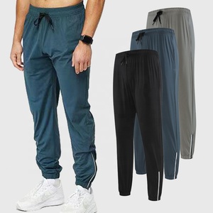 Custom Casual Gym Jogger Sweatpants Men Running Quick Dry Slim Bodybuilding Sports <b>Trousers</b> Stretchy Fitness Training Nonwoven - Product Image 3