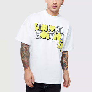 T-shirt personnalisé pour homme, imprimé sur mesure, pour sport d'équipe, football, basketball, entraînement, coupe ample, respirant, séchage rapide, haute performance - Product Image 3