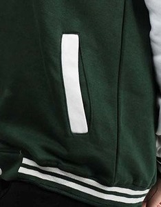 เสื้อแจ็คเก็ตวาร์ซิตี้สไตล์วินเทจลำลอง ผ้าโพลีเอสเตอร์/คอตตอน ปกแบบแมนดาริน ติดกระดุมแบบปกปิด สีพื้น กันลม สำหรับผู้ชาย - Product Image 4