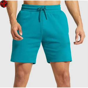 Pantalones Cortos Deportivos para Hombre 2027, con Cordón, Color Sólido, Cintura Elástica, Casuales, Atléticos - Product Image 1