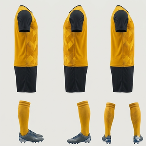 Uniforme de Fútbol al por Mayor 2026, 100% Poliéster, Antibacterial, Transpirable, de Secado Rápido, Personalizado para Equipos, OEM - Product Image 4