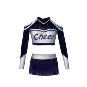 Uniforme de cheerleading haut de gamme pour filles avec logo personnalisé – Tenue de performance de haute qualité pour l'école, les équipes sportives et les événements - Product Image 1