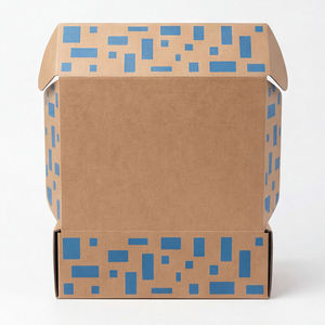 Custom <b>Large</b> Brown Corrugated <b>Box</b> For Mobile Phone Packaging Wholesale Cardboard Shipping Cartons - Product Image 2