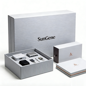 Customized Multifunction Double Layer Drawer Paper Packaging <b>Magnetic</b> <b>Jewelry</b> Gift Box Matt Lamination Recyclable Feature for - Product Image 5