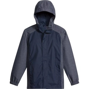 Women Belted Rain <b>Jacket</b> Waterproof Hooded <b>Lightweight</b> Mid Length Windbreaker <b>Ladies</b> Spring Coat Navy Grey Charcoal - Product Image 6