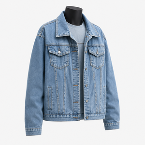 Best Quality Winter Men's Denim <b>Jacket</b> High Quality 100% Cotton Vintage Style All Colors Denim <b>Jacket</b> Men <b>Slim</b> <b>Fit</b> Stylish - Product Image 5