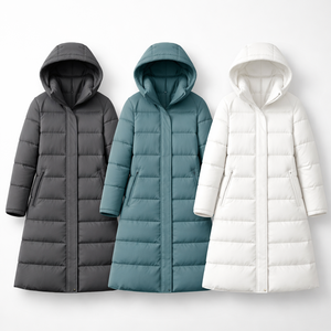Chaqueta Larga Acolchada para Mujer al por Mayor - Opciones OEM de Proveedor Directo del Fabricante - Product Image 5