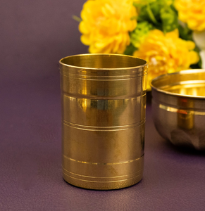 Brass Rice <b>Measuring</b> Cup New Arrival Gold Plated Brass Material <b>Measuring</b> Cups Excellent Quality 2 Pieces At Best Prices - Product Image 4