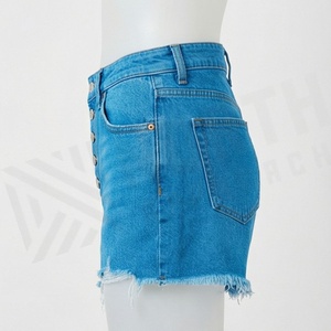 Shorts Vaqueros Casuales de Verano para Mujer, con Cierre de Cremallera, Rasgados, Largos hasta la Rodilla, de Primera Calidad, para Uso Diario (5)_1 - Product Image 3