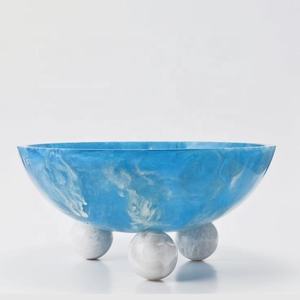 Bol en résine époxy de qualité alimentaire avec finition brillante personnalisée, fait main pour la cuisine, décoration de fête, couleur et forme personnalisées - Product Image 2