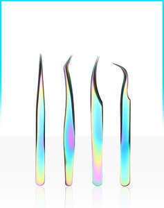 Nouvelles pinces professionnelles pour extensions de cils, pinces en acier inoxydable de haute précision pour extensions de cils - Product Image 6