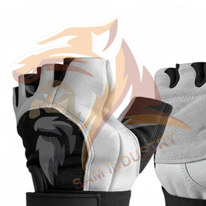 Guantes de Levantamiento de Pesas Unisex de Gamuza Transpirable de Alto Rendimiento, Guantes de Gimnasio Transpirables para Ejercicio y Fitness - Product Image 3