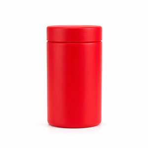 500ml Matte PET Food Jar with Screw <b>Lid</b> Custom <b>Plastic</b> <b>Container</b> for Coffee Tea Candy Snack Packaging Vietnam Factory - Product Image 5