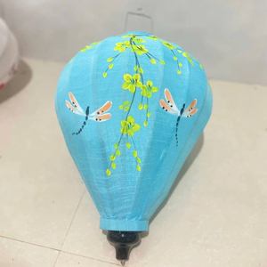 Silk <b>Lantern</b> Vietnam for Garden Outdoor Decor Hanging <b>Lamp</b> Handmade Festival Lighting Supply - Product Image 1