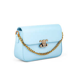 P36216กระเป๋าราตรีทางการสีน้ำเงินพร้อมกระเป๋า - Product Image 2