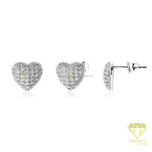 Pendientes de Plata de Ley 925 con Moissanita en Forma de Diamante, Joyería de Lujo Brillante de Primera Calidad para Minoristas - Product Image 4