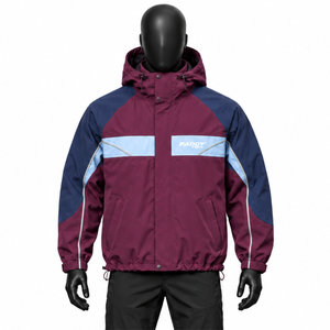 Veste de ski d'hiver imperméable personnalisée, veste de snowboard thermique isolée, veste coupe-vent résistante, vêtements de sport de montagne professionnels - Product Image 1
