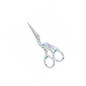 Dragonfly <b>Floral</b> Embroidery <b>Scissors</b> 4.5 Inch Stainless Steel Sharp Pointed Crane Embroidery <b>Scissors</b> - Product Image 4