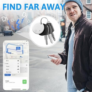 Cho airtag <span class=keywords><strong>GPS</strong></span> Tracker & định vị cho IOS và Android thông minh Dog Wallet bé Keychain cho Apple tìm thấy của tôi người dùng - Product Image 3