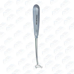 Curetas adenoides Beckmann de alta calidad, instrumentos médicos quirúrgicos ENT de 21,5 cm, eliminación de adenoides, curetas adenoides Beckmann reutilizables - Product Image 3