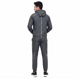 Chaqueta deportiva ligera para hombre, conjunto de pantalones, diseño cómodo y transpirable, adecuado para entrenamiento de carrera - Product Image 5