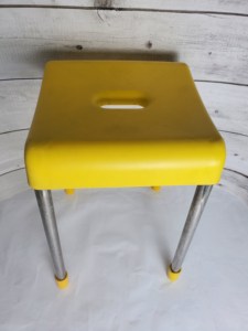 Chaise moderne en aluminium avec pieds en acier de haute qualité 34x22x30cm tabouret de maison pouf pour salon entrepôt service OEM disponible - Product Image 3