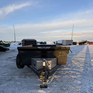 Wholesale Germany <b>Farm</b> 5x10 Hydraulic Dump <b>Trailer</b> 4Ton Motor Gear Agricultural Transport High Safety Heavy Duty Construction - Product Image 5