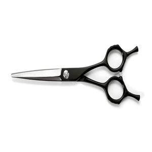 Black Coated Stainless Steel Manual Barber Scissors Curved Hair Cutting <b>Shears</b> Salon Grooming <b>Tool</b> by Zoul - Product Image 2