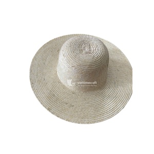 Sombrero de Sol de algas marinas tejido, sombrero de algas marinas tejido a mano, sombrero de protección solar para los días de verano estilo Resort y vacaciones - Product Image 6