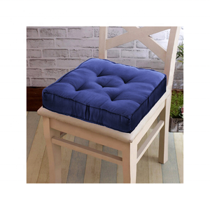 Promotion GOTS Certified Washable 100% Cotton Embroidered Handcrafted 20x20 Inches Lightweight New Arrival Wholesale Chair Pads - Product Image 1