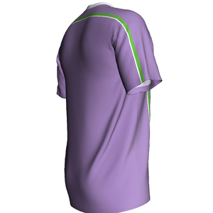 Camiseta de Fútbol Sublimada con Franja Vertical Personalizada, Cuello en V, Secado Rápido, Transpirable, Uniforme de Fútbol para Hombre, OEM - Product Image 2