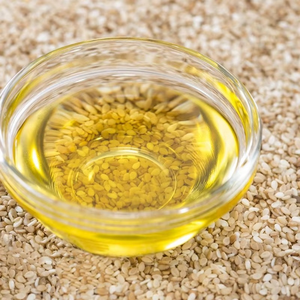 Huile de sésame fractionnée raffinée naturelle, qualité alimentaire pure, emballée pour les acheteurs en gros, importateurs, approvisionnement en gros - Product Image 1