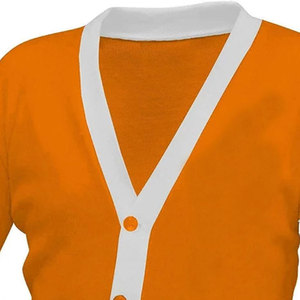 Crea tu Propio Suéter Extra Largo de Lana/Cachemira con Cuello en V de Alta Calidad para Mujer, Personalizado para Hermandades/Fraternidades/Escuelas/Universidades - Product Image 2