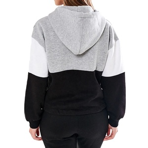 Conjunto de Sudadera y Pantalón de Chándal de 2 Piezas para Mujer, Hecho a Medida, Casual, Ecológico, de Tejido Grueso, Ajuste Holgado, Transpirable y Cómodo, con Sudadera con Capucha y Media Cremallera - Product Image 3