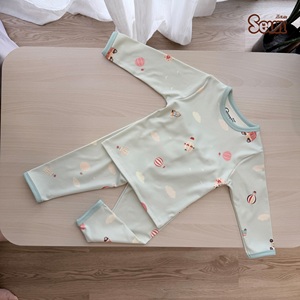 Conjunto Térmico de Invierno para Niños SeunKids, Transpirable, de Poliéster, Manga Larga, Estampado, Hecho en Vietnam - Product Image 1