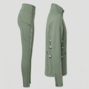 ชุดวอร์มออกกำลังกายแบบสวมใส่ได้ทั้งชายและหญิง ทรงสลิมฟิต สำหรับวิ่ง ฟิตเนส และกิจกรรมกลางแจ้ง ยี่ห้อ Maluza Industries - Product Image 4