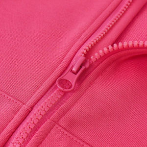 Vêtements de mode, sweats à capuche personnalisés pour enfants, pull-over 100% coton molletonné, couleur jaune hiver, fermeture éclair, prix bas et service OEM - Product Image 5