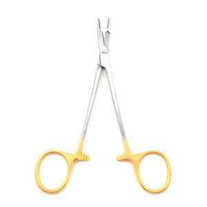 Pinza Portaagujas Olsen Hegar Manual de Alta Calidad, 17 cm, Acero Inoxidable, Instrumentos Quirúrgicos, Portaagujas de Sutura, CE - Product Image 1