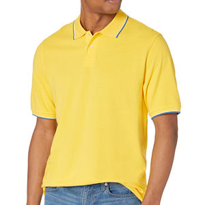 Polos de golf lisos al por mayor, manga corta, OEM, con impresión personalizada de logotipo, diseño en blanco, 100% algodón, polos deportivos para hombre - Product Image 3