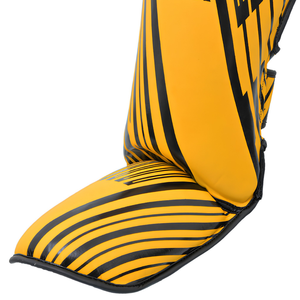 Protège-tibias et protège-pieds professionnels personnalisés pour Muay Thai, MMA, Kickboxing – Équipement d'entraînement de boxe durable avec fermeture auto-agrippante - Product Image 5