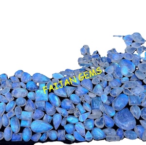 Pierres précieuses naturelles en forme de goutte/façon larme, facettées, de qualité AAAA, faites à la main, pour bijoux, pierres précieuses en vrac FAIJAN GEMS Rajasthan - Product Image 2