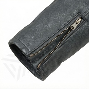 Chaqueta de Motociclista de Cuero Genuino para Hombre de la Mejor Calidad, Nueva Colección de Invierno, Chaquetas de Motocicleta con Protecciones Desmontables Personalizadas - Product Image 6