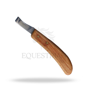 Couteau à sabot droit à lame courbée, outil vétérinaire pour l'examen et la coupe des sabots de cheval - Product Image 3