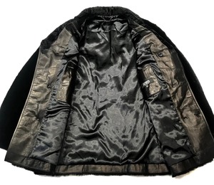 Men's Premium Genuine Leather Shearling <b>Jacket</b> Winter Fur <b>Lined</b> Aviator Coat Luxury Warm Biker Outerwear Style - Product Image 5