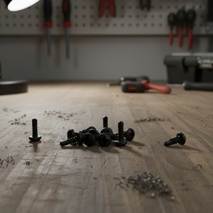 Secure Your Projects with Reliable Black Zinc Carbon Steel <b>Fasteners</b> - Product Image 1