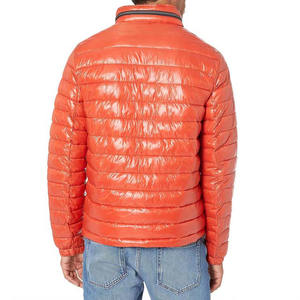 Nouvelle veste softshell pour homme avec logo personnalisé, col montant, en toile enduite de haute qualité, couleur orange, respirante, 2025 - Product Image 3