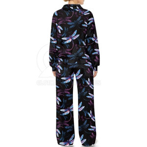 Women Printed Sports Tracksuit Gym Fitness Running <b>Set</b> Breathable Women Printed Activewear <b>Jogger</b> <b>Set</b> - Product Image 2