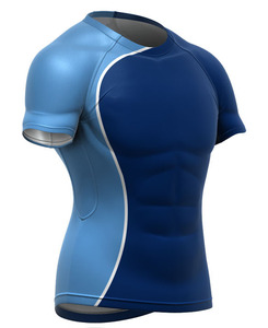 Custom Athletic Wear T Shirt Men Breathable Running Gym Fitness Clothing - Product Image 3