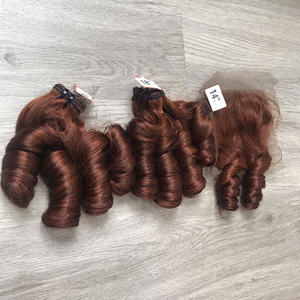 Bouncy Curly Cajun Penny Brown Extensiones de cabello, Envío Mundial de calidad de lujo - Product Image 5