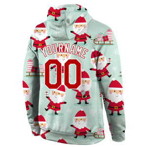Sweat à capuche personnalisé pour la remise des diplômes, impression intégrale en polyester, fournisseur d'usine - Product Image 4